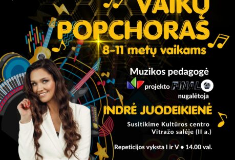 Vaikų popchoras kviečia
