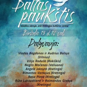 Baltas Paukstis, Kultūros centras Kretingoje