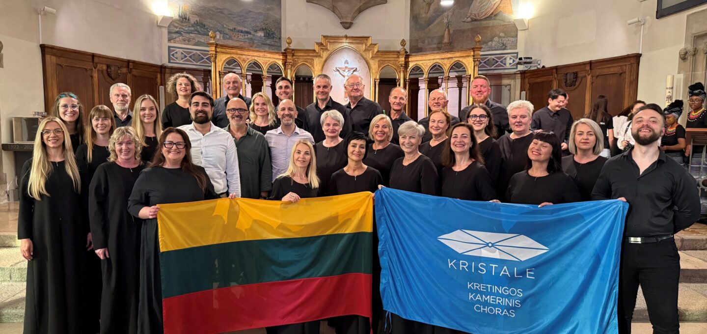 „Kristale“ Ispanijoje: Kretingos choras pelnė aukščiausius įvertinimus tarptautiniame konkurse „Golden Voices of Barcelona“