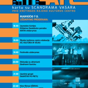 LIFEART Afisa 08.07 Internetui, Kultūros centras Kretingoje