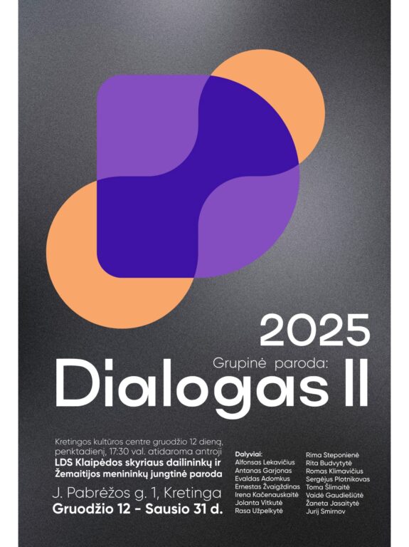 Parodos „Dialogas II“ atidarymas