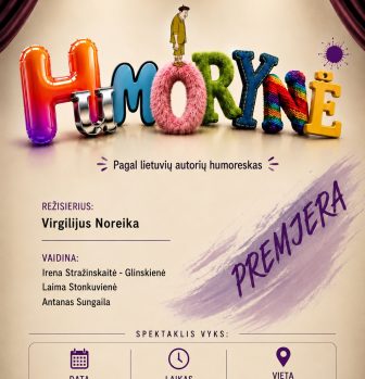 Spektaklis „Humorynė“ Spektaklis „Humorynė“