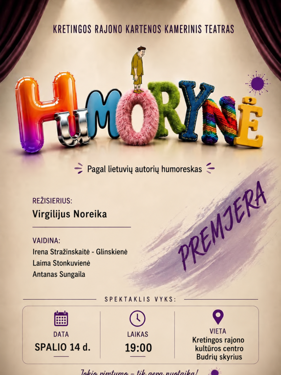 Spektaklis „Humorynė“