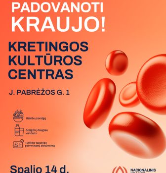 Nacionalinio kraujo centro kraujo donorystės akcija