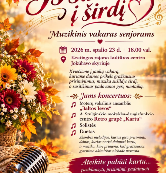 Koncertas „Iš širdies į širdį“, skirtas senjorams